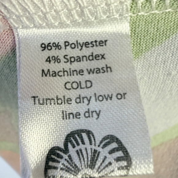 Lesley Evers Lottie Skort Set Womens XL Multi Color Excellent Retro Mod Swirl - Picture 10 of 14